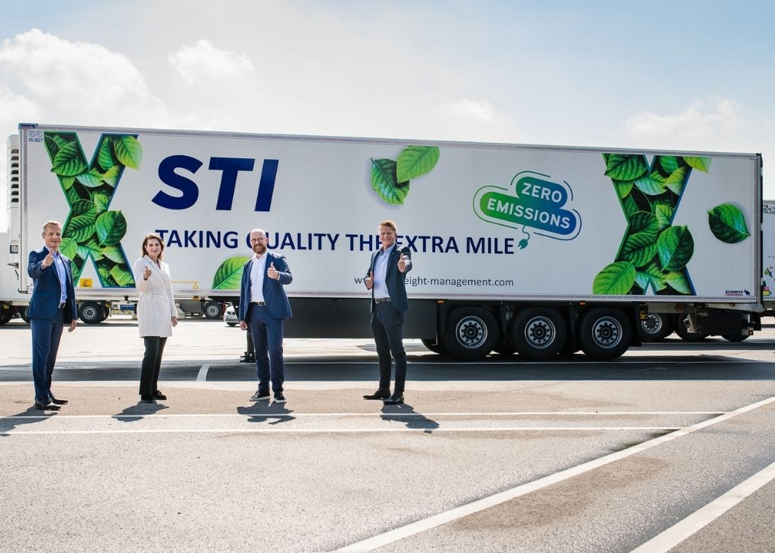 STI goes electric and implements first fully-electric trailer