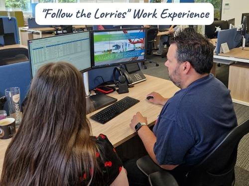 STIUK - A Memorable 'Follow the Lorries' Trainee Work Experience 