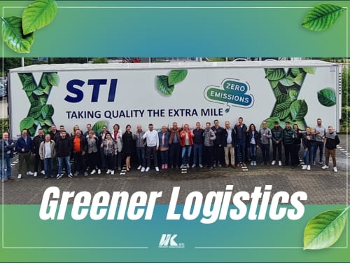 STI DE E-Trailer and sustainable logistics