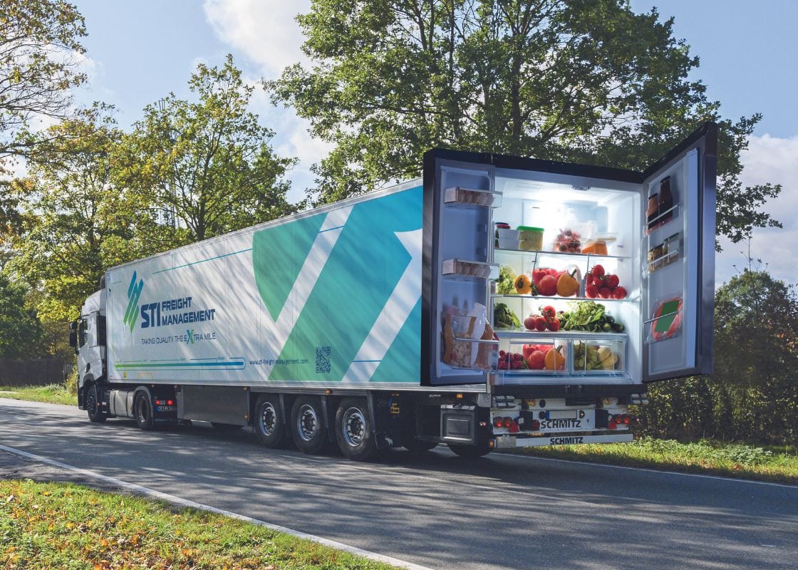 Transporte de alimentos refrigerados y congelados