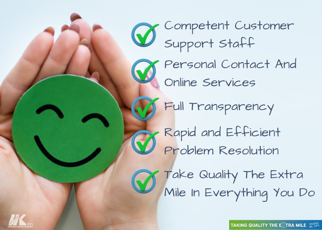 What Makes a Grat Customer Experience in Logistics | STI Freight Management